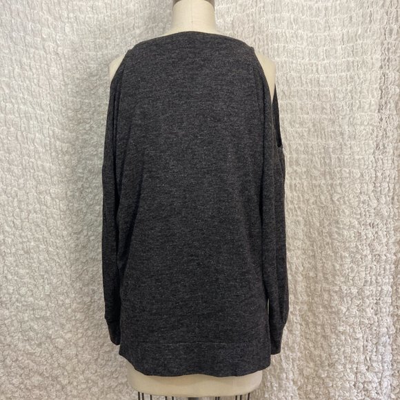 Romeo & Juliet Couture Cold Shoulder Sweater - Picture 3 of 5